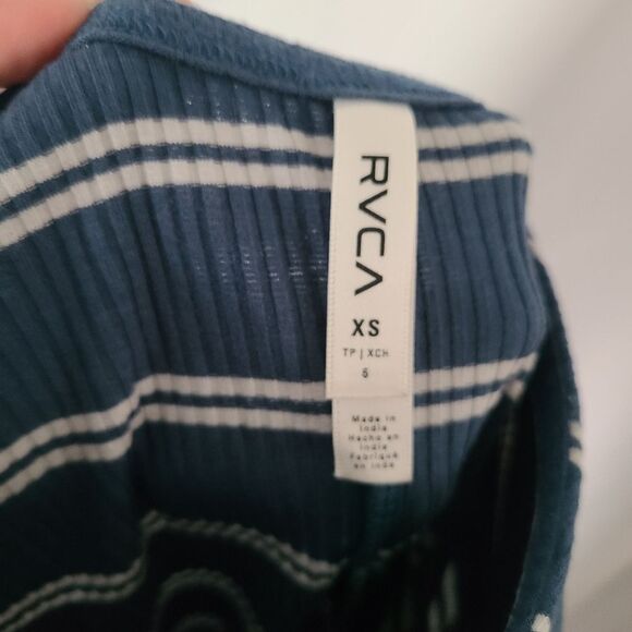 RVCA Time Table Striped Swing‎ Time Mini Dress sz XS - Picture 5 of 5